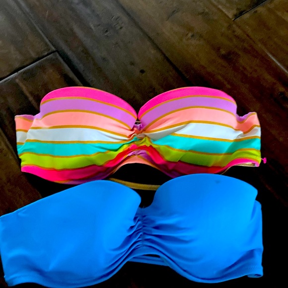 Victoria's Secret Other - Victoria’s Secret swim Two bikini tops strapless